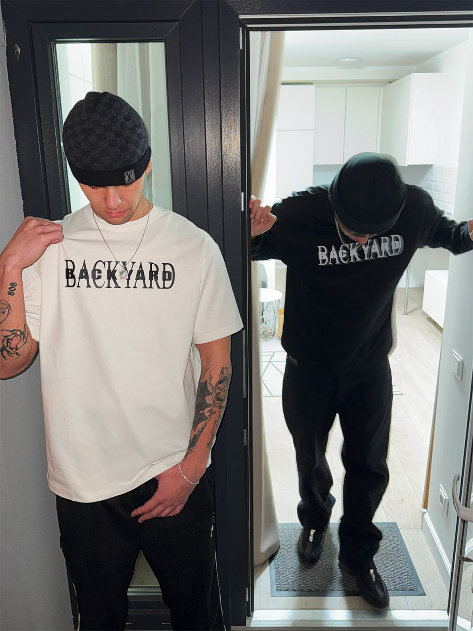 BACKYARD MUSIC TEE - WHITE
