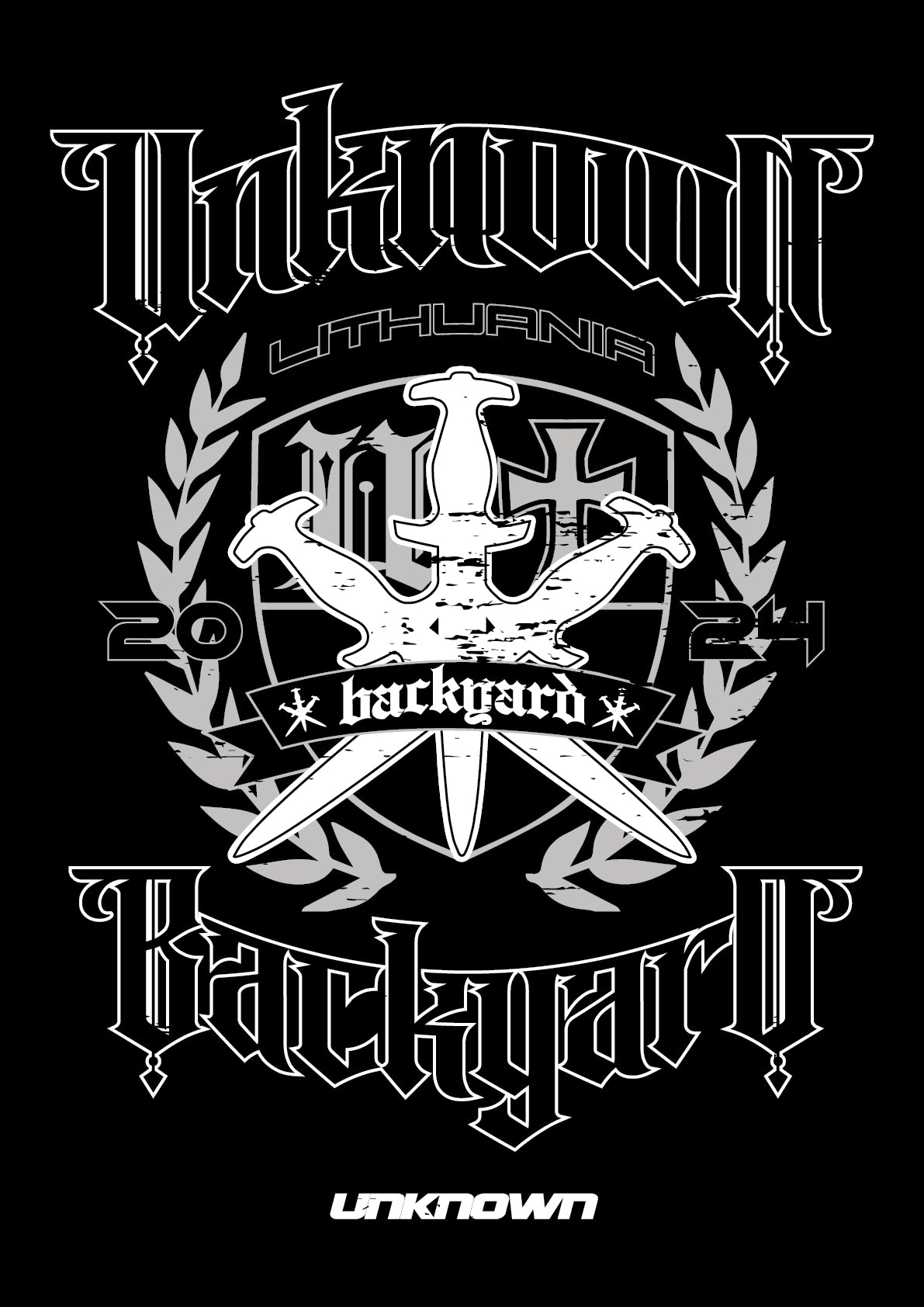 BACKYARD X UNKNOWN LONDON A2 POSTER