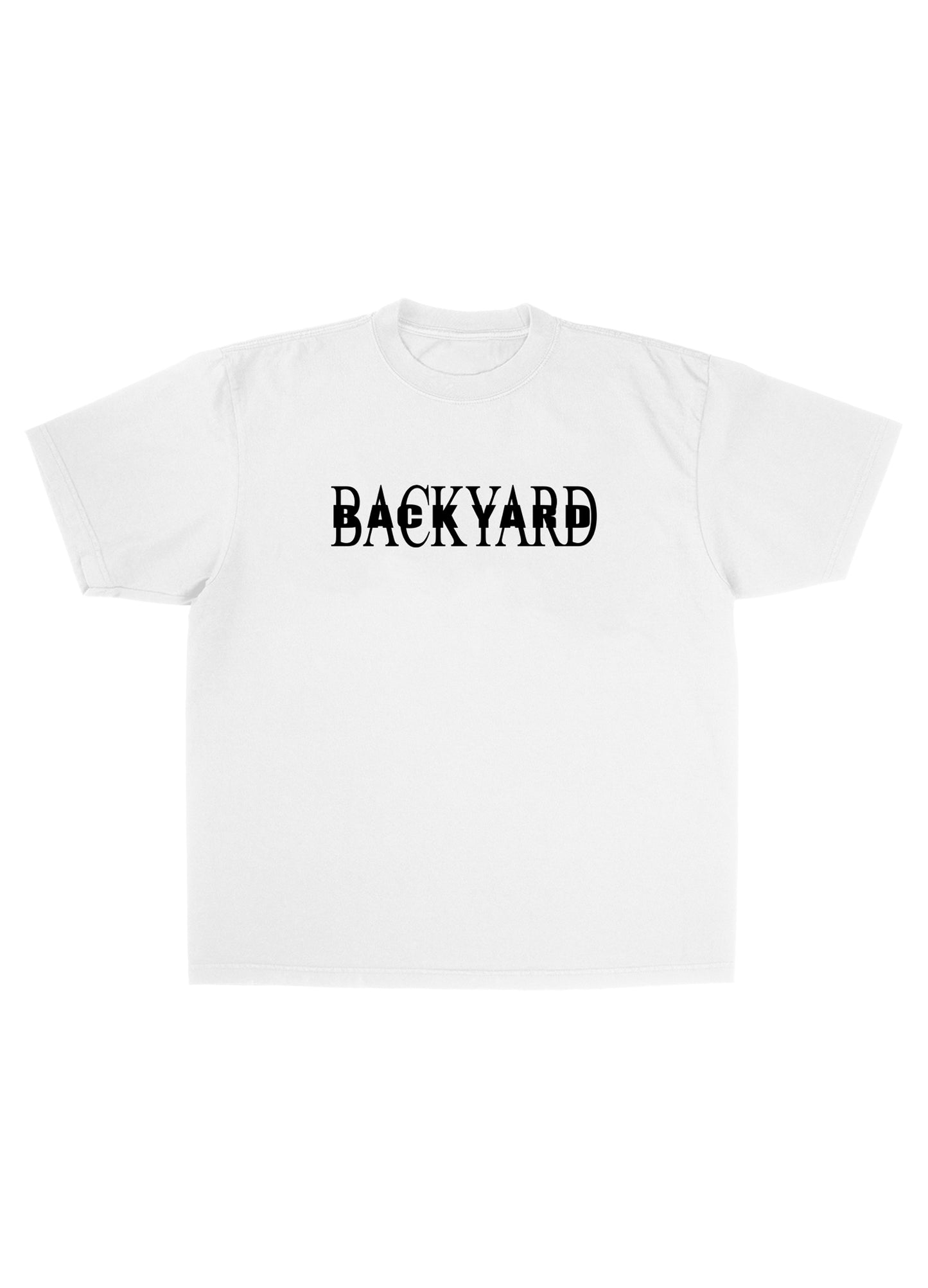 BACKYARD MUSIC TEE - WHITE