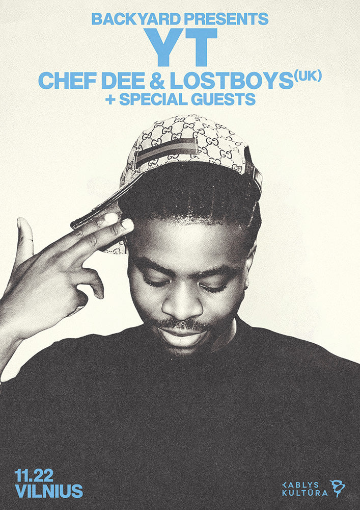 BACKYARD / YT, CHEF DEE & LOSTBOYS A2 POSTER