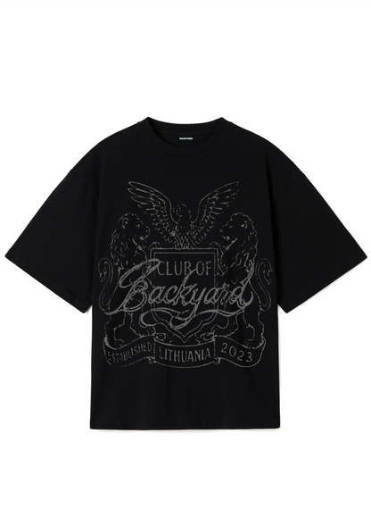 CLUB OF BACKYARD TEE - BLACK