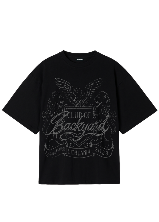 CLUB OF BACKYARD TEE - BLACK