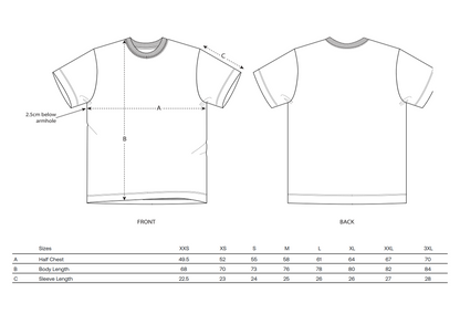 BACKYARD MUSIC TEE - WHITE