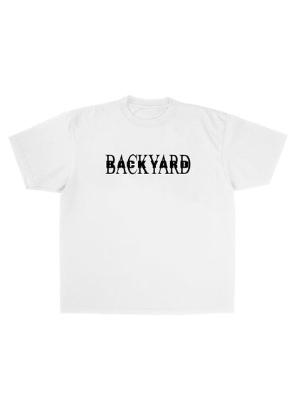 BACKYARD MUSIC TEE - WHITE