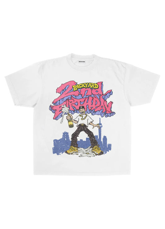 BACKYARD 2ND BIRTHDAY TEE