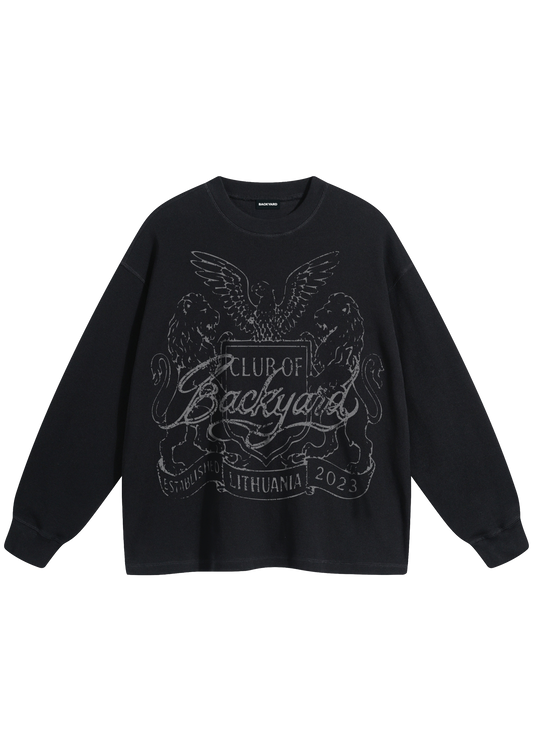 CLUB OF BACKYARD WAFFLE LONG SLEEVE